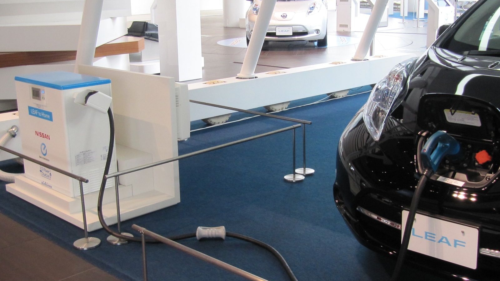 Nissan Leaf-To-Home power station