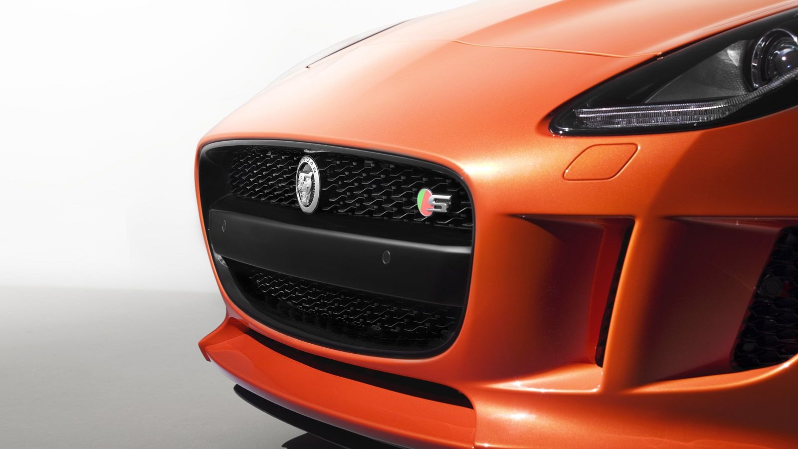 2014 Jaguar F-Type with Firesand paint and Design and Black exterior and interior upgrades