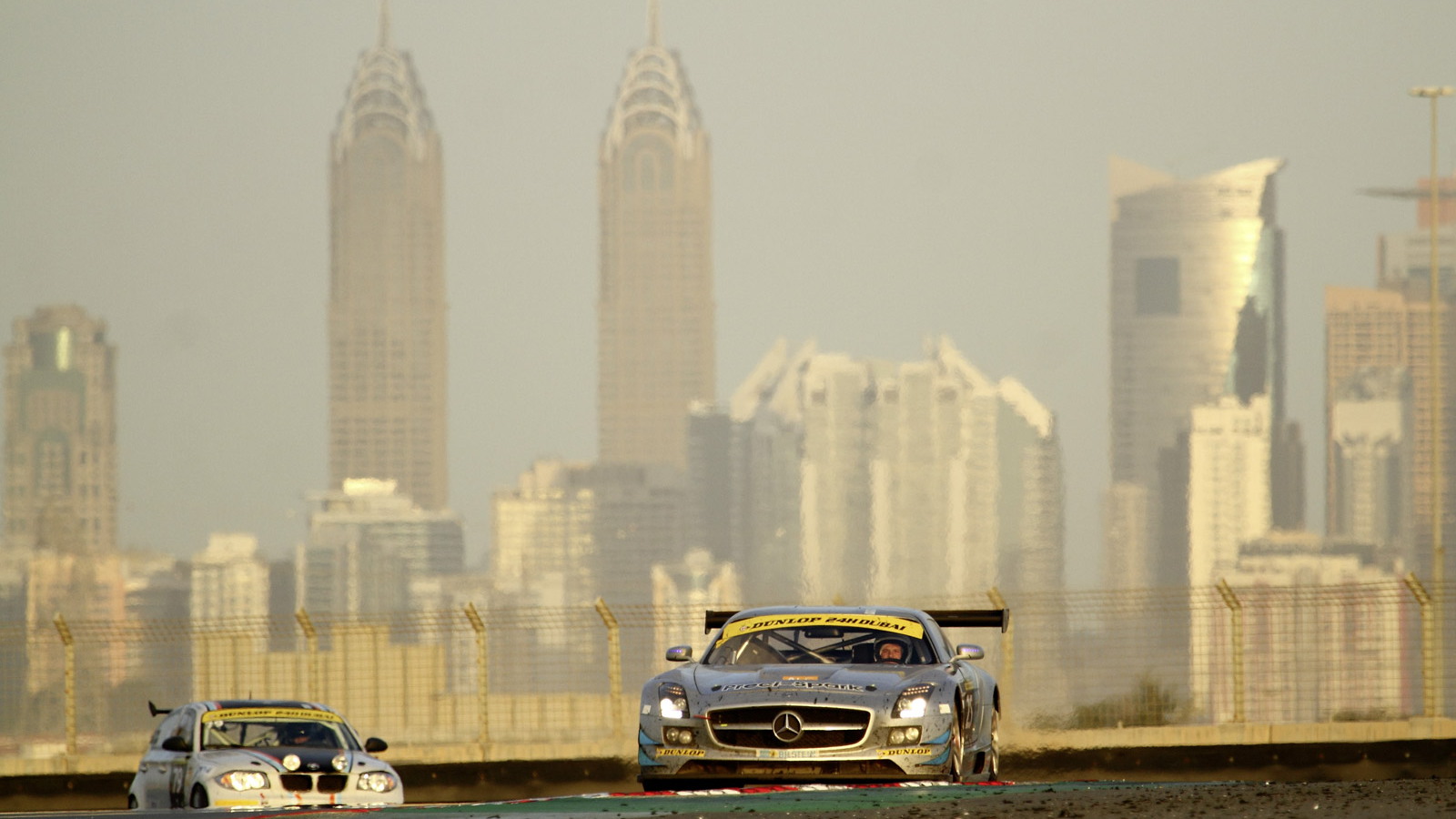 AMG customer teams at the 2013 Dubai 24 Hours endurance race