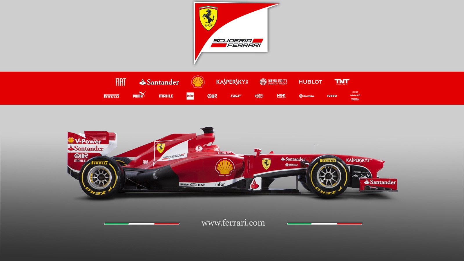 Ferrari's 2013 Formula One car, the F138
