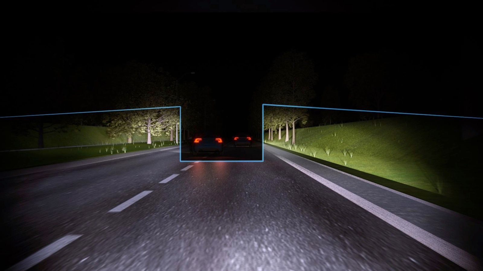 Volvo's updated Active High Beam Control