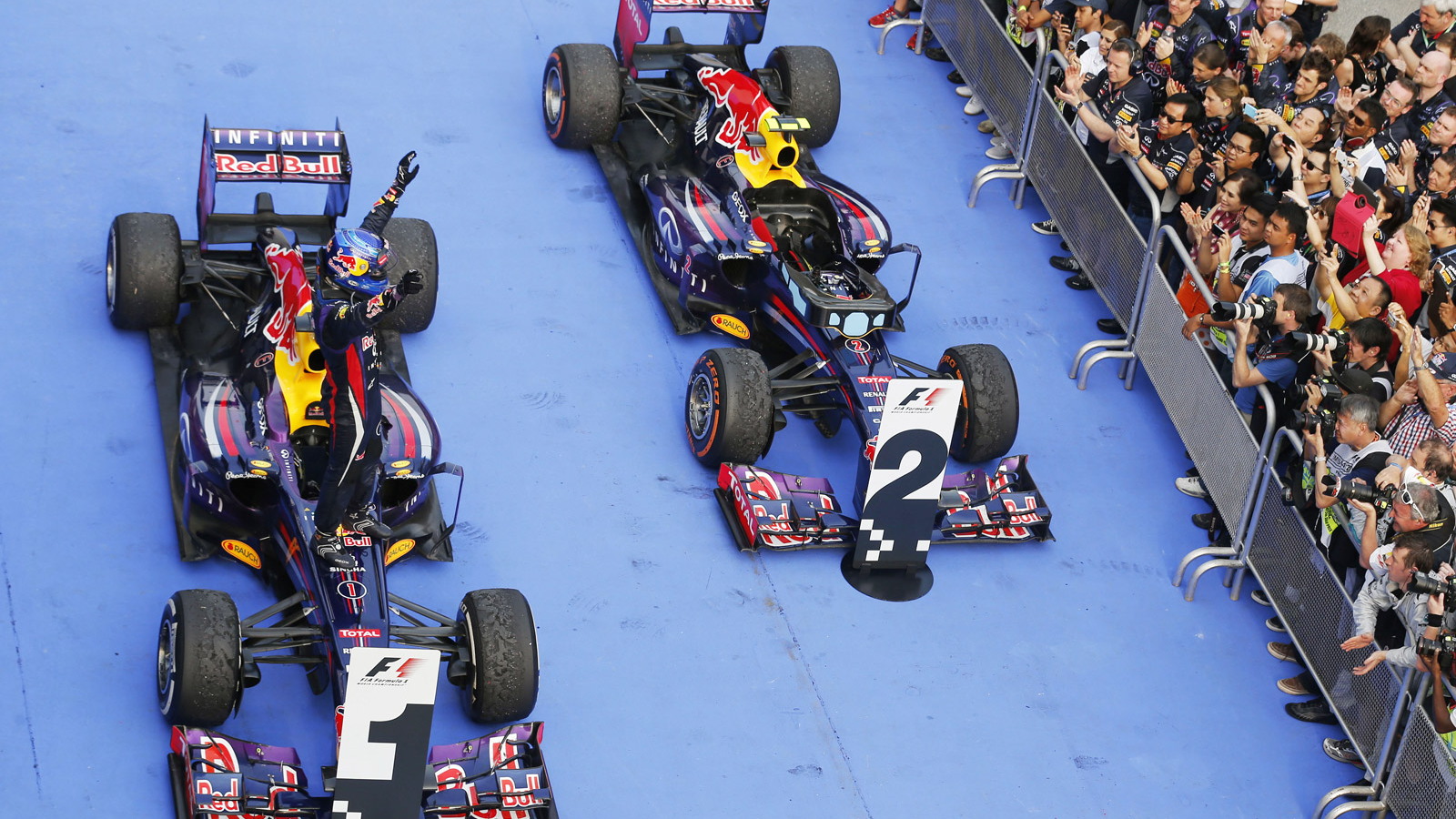 Red Bull Racing at the 2013 Formula 1 Malaysian Grand Prix