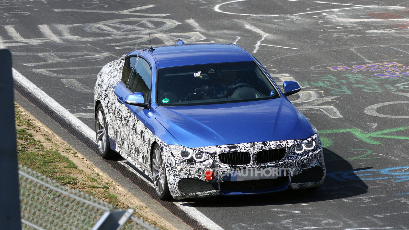 2014 BMW 4-Series Coupe spy shots (with M Sport Package)