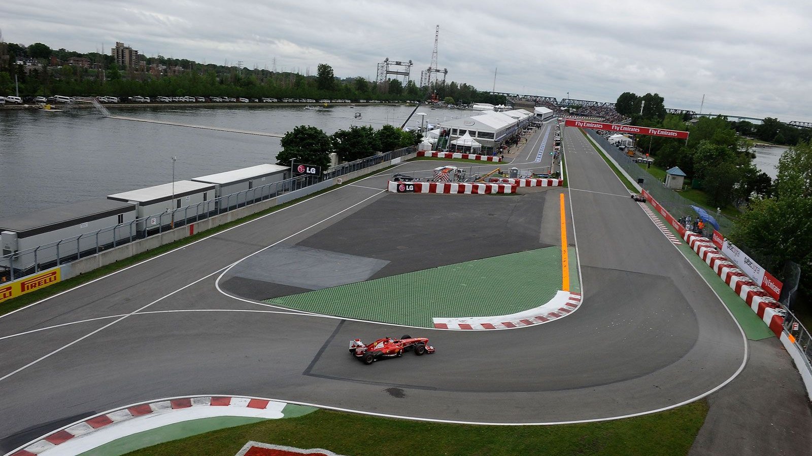 Ferrari at the 2013 Formula One Canadian Grand Prix