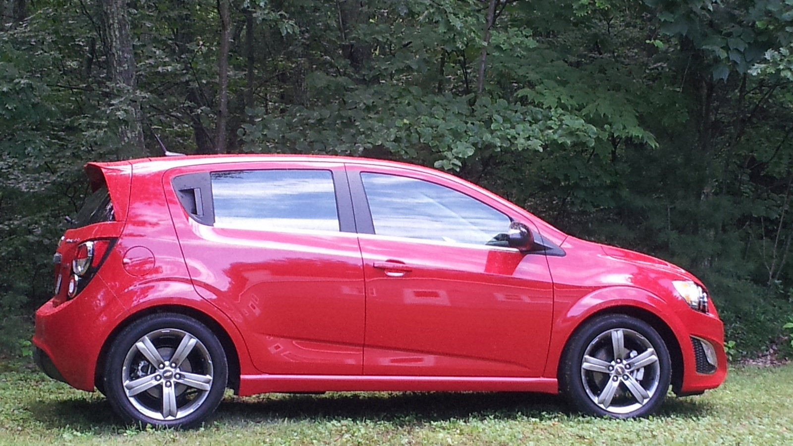 2013 Chevrolet Sonic RS, Catskill Mountains, NY, July 2013