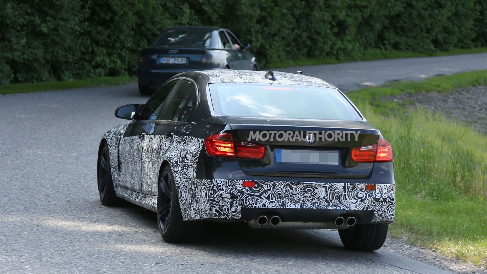 2014 BMW M3 spy shots