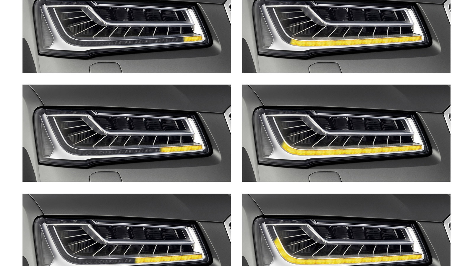 2015 Audi A8’s sequential turn signal