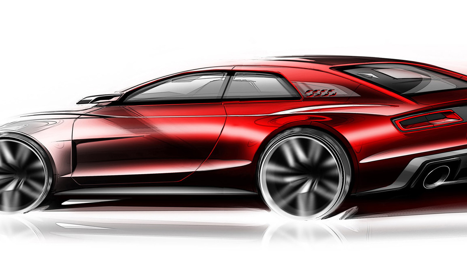 Teaser for new Audi Quattro concept
