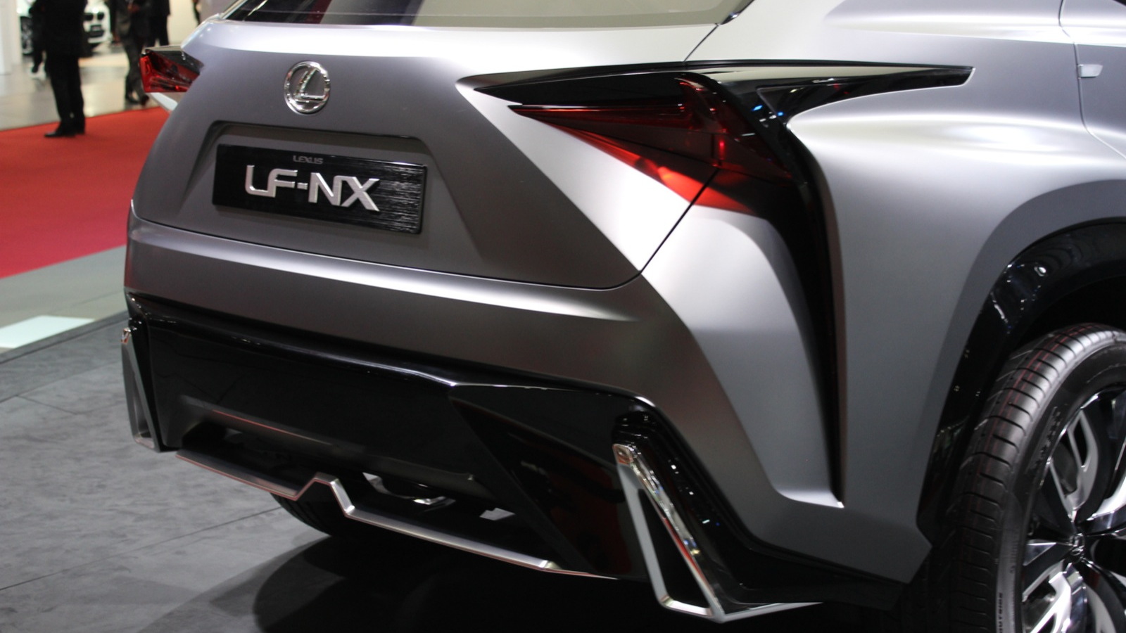 Lexus LF-NX Turbo concept  -  2013 Tokyo Motor Show live photos