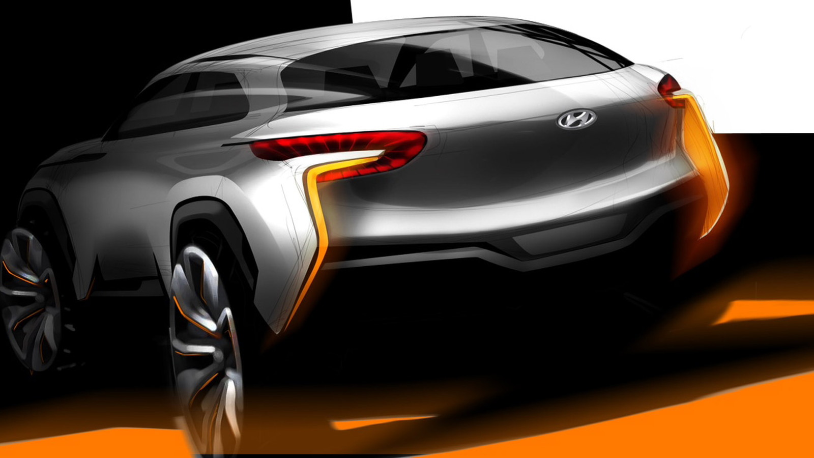 Teaser for Hyundai Intrado concept