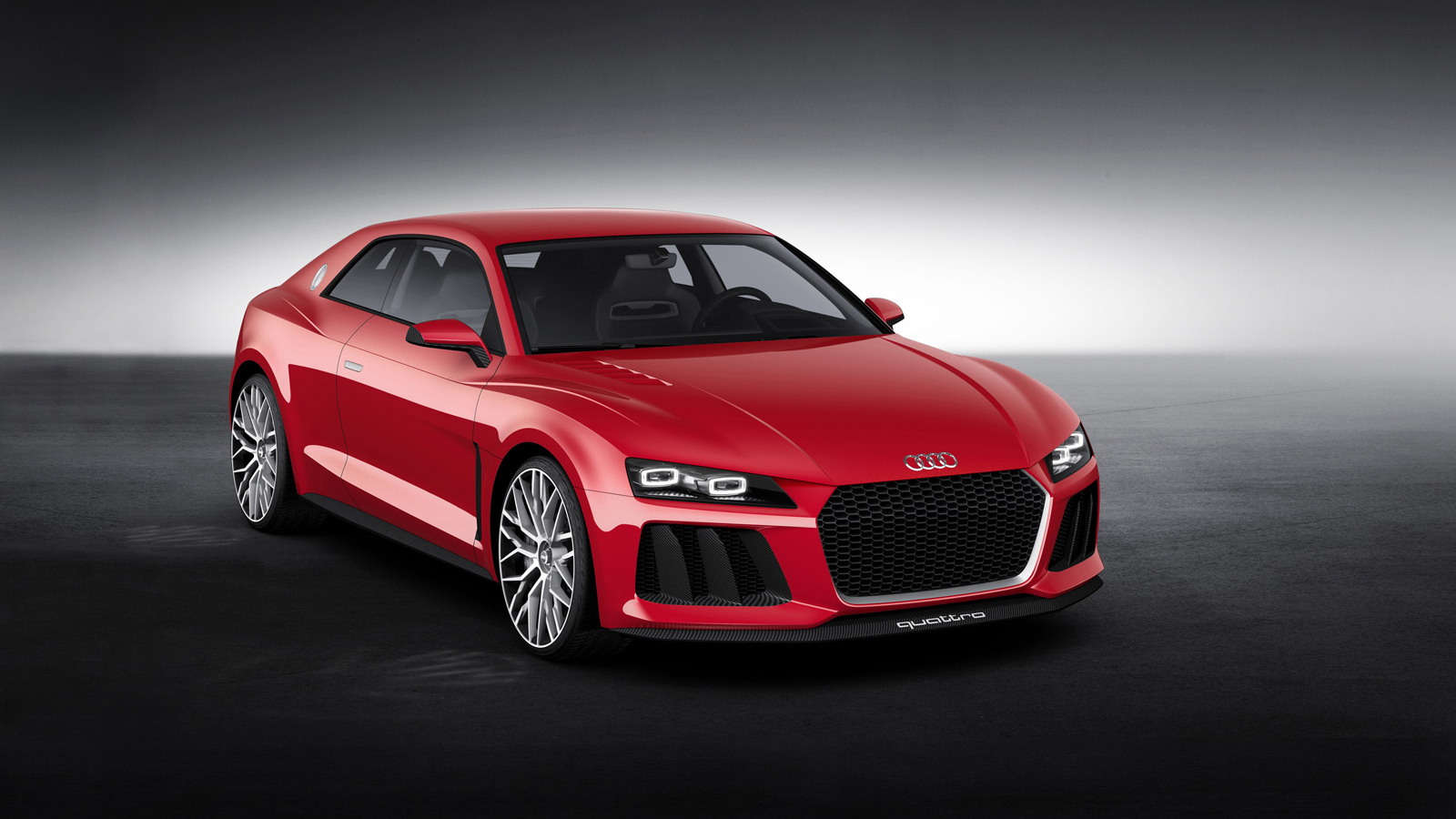Audi Sport quattro concept with laser headlights, 2014 Consumer Electronics Show