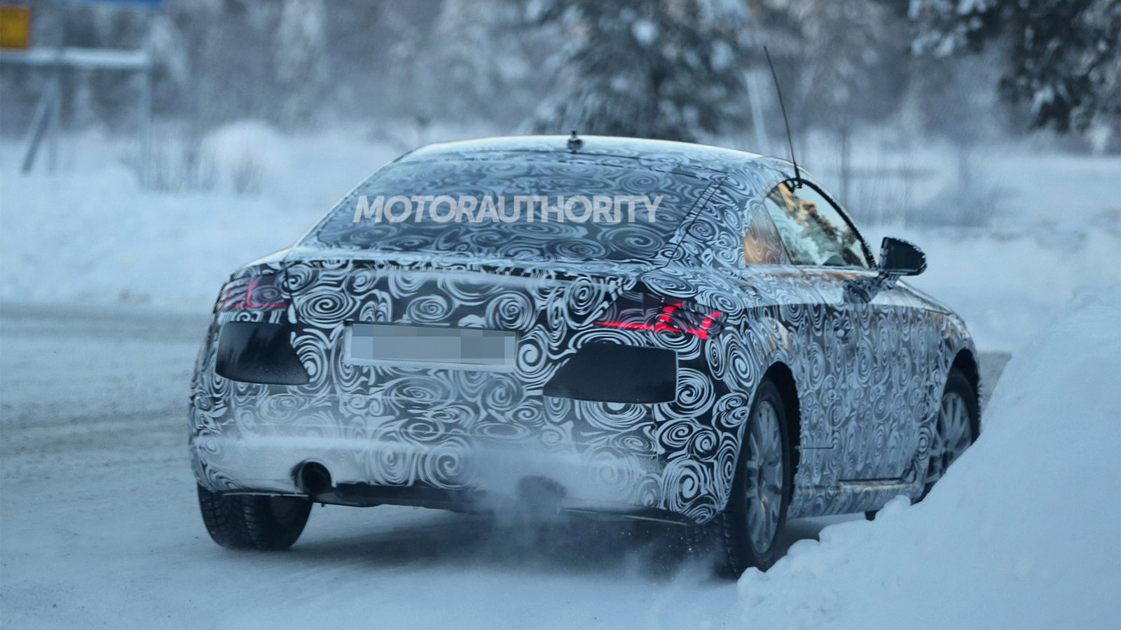 2015 Audi TT spy shots