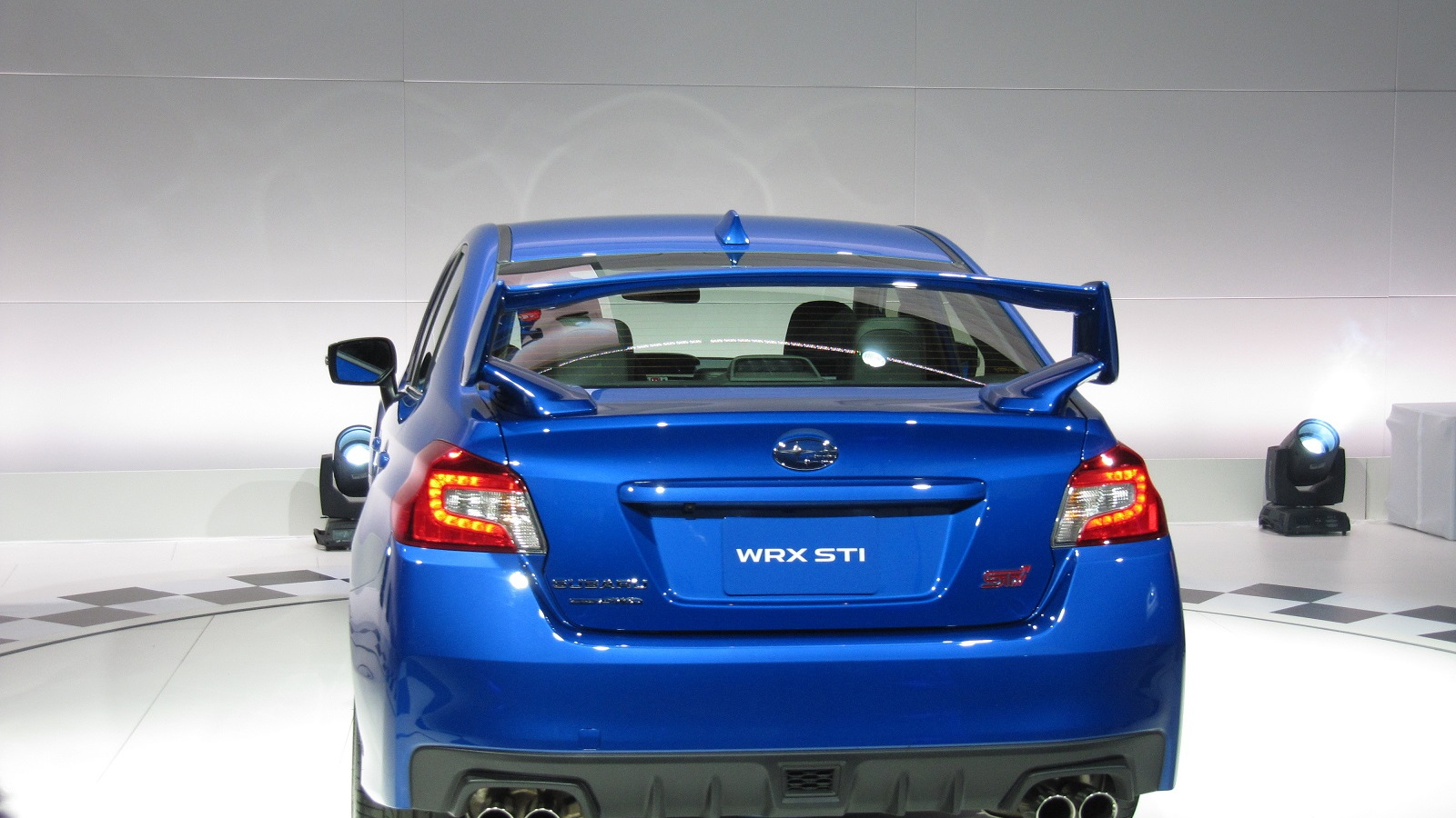 2015 Subaru WRX STI Launch Edition, introduced at 2014 Detroit Auto Show
