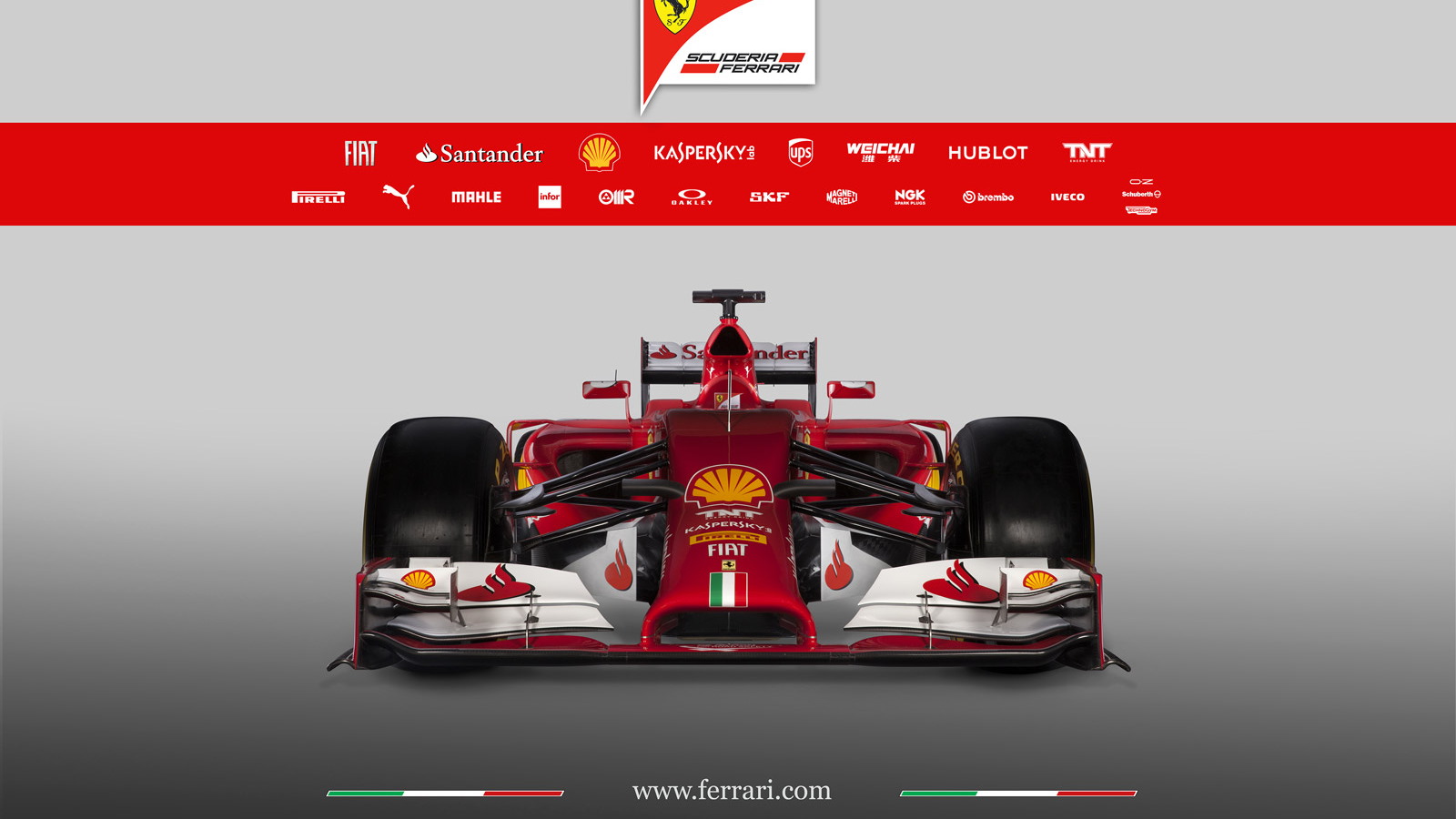 Ferrari's F14 T 2014 Formula One car