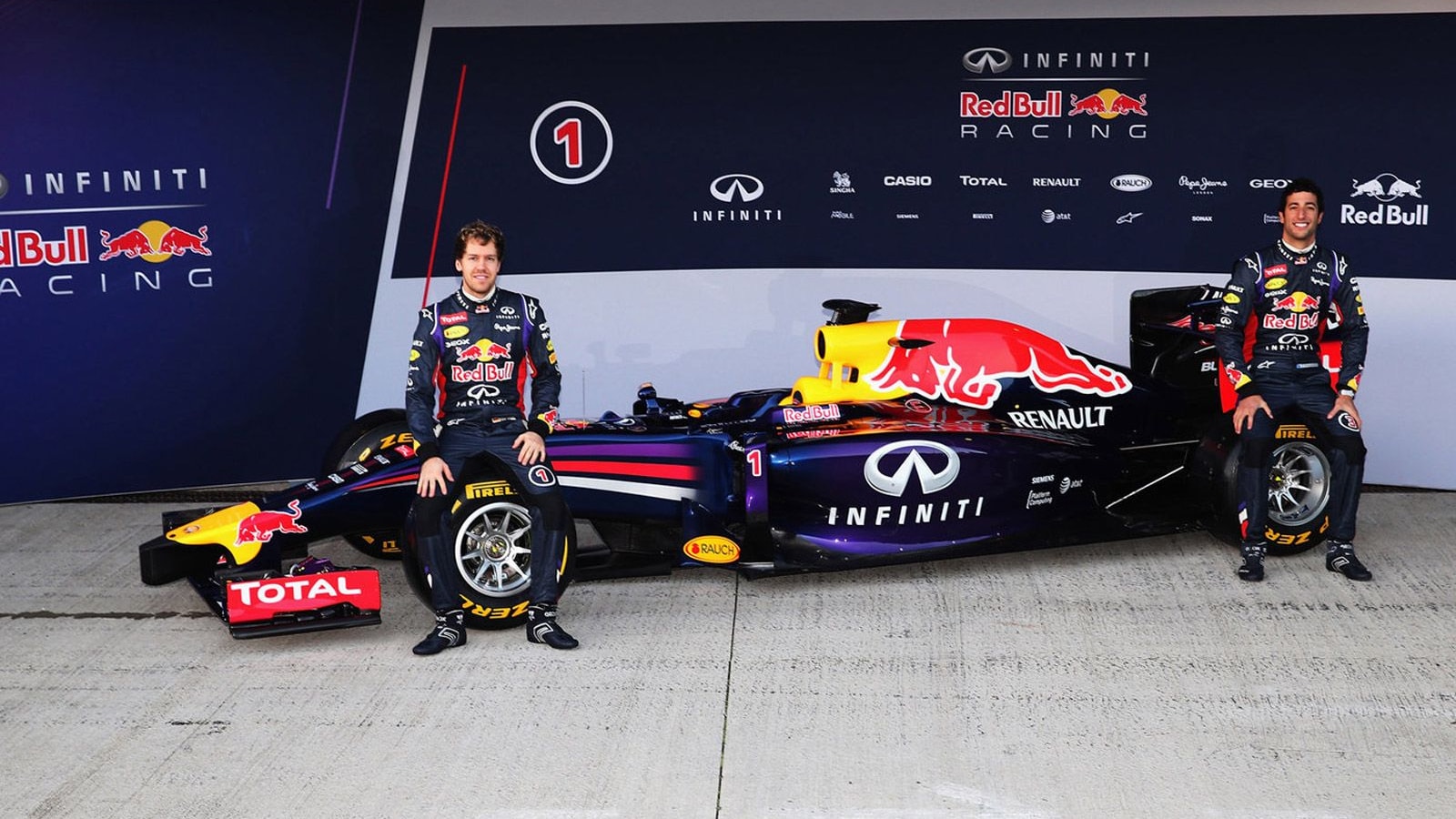 Red Bull Racing’s RB10 2014 Formula One car