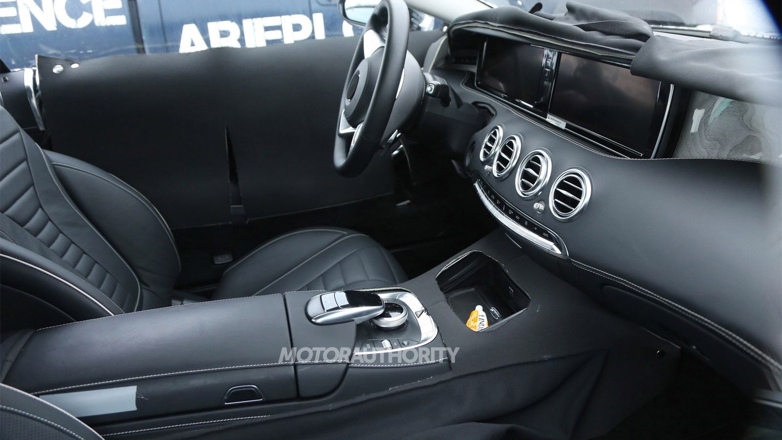2015 Mercedes-Benz S-Class Coupe spy shots