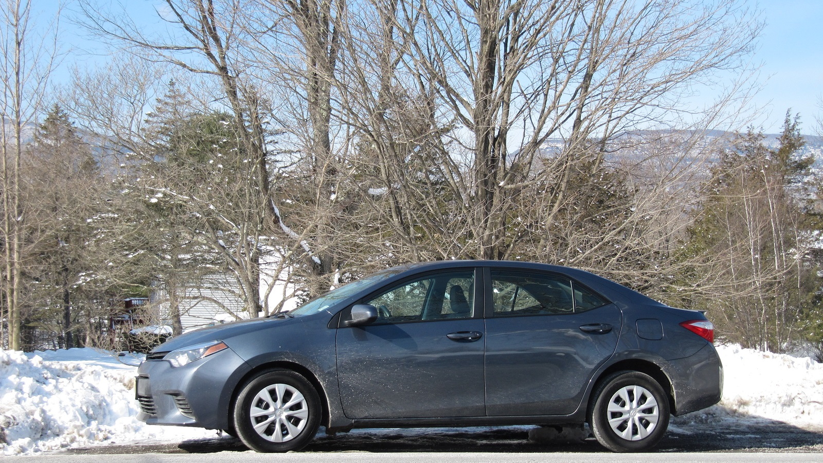 2014 Toyota Corolla LE Eco, Catskill Mountains, NY, Feb 2014