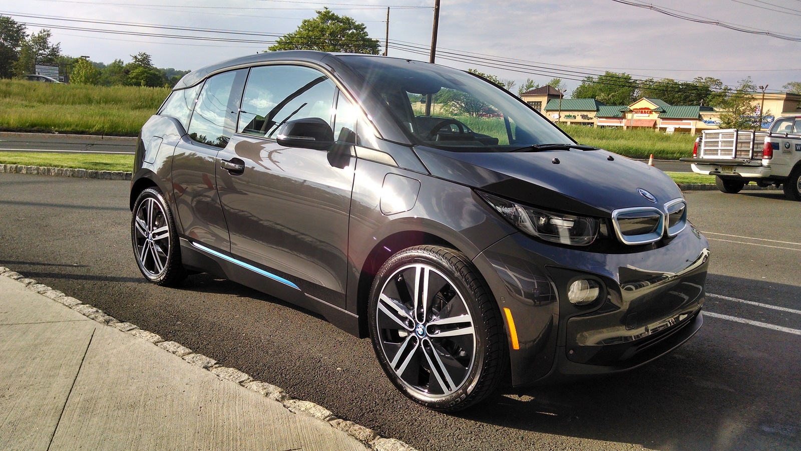 2014 BMW i3 REx range-extended electric car owned by Tom Moloughney - after delivery