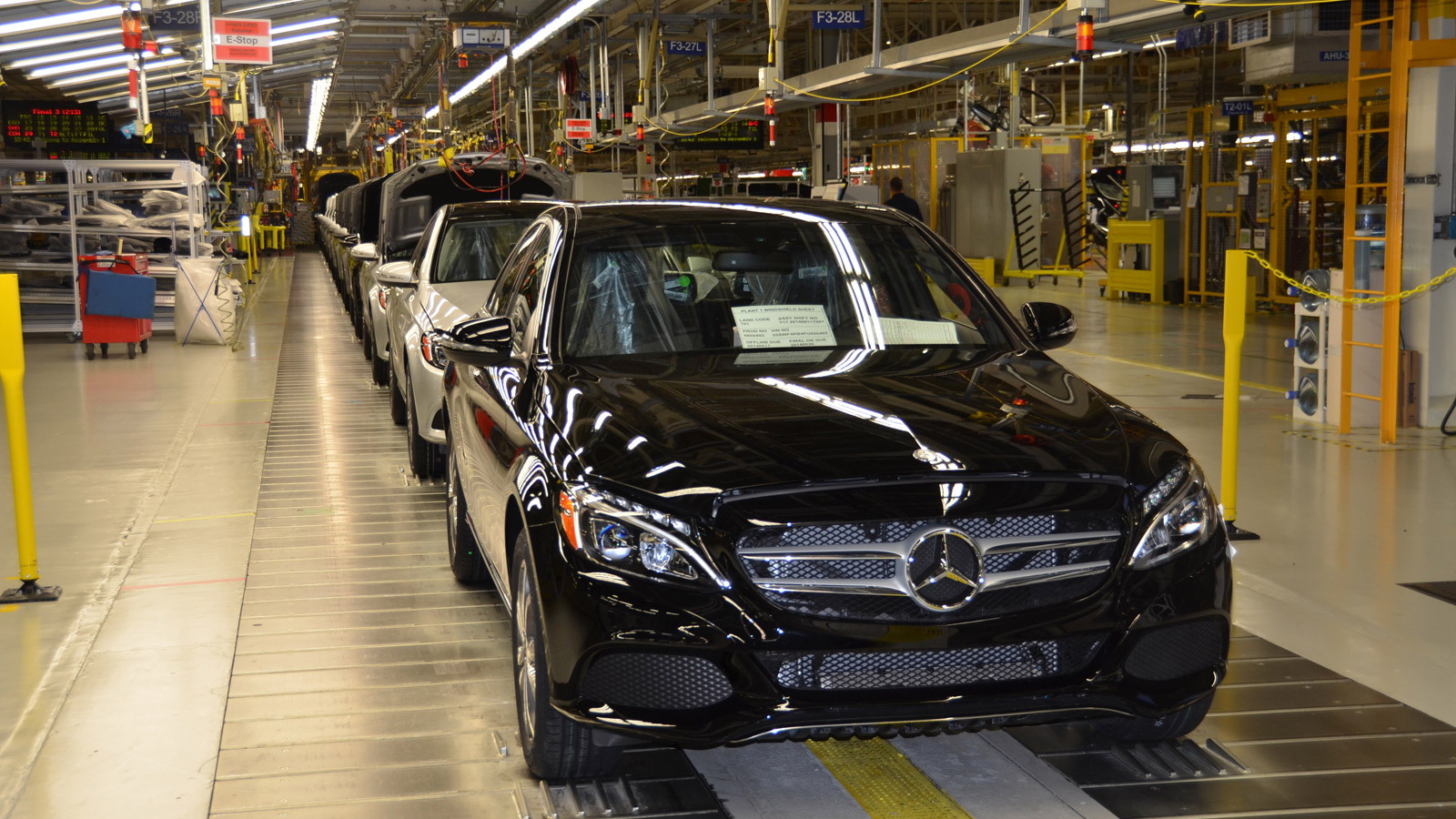 Mercedes-Benz C-Class production in Tuscaloosa, Alabama