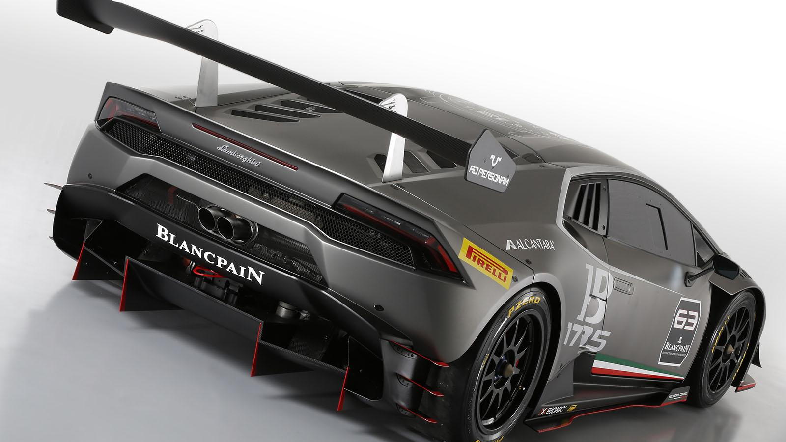 2015 Lamborghini Huracán LP 620-2 Super Trofeo race car