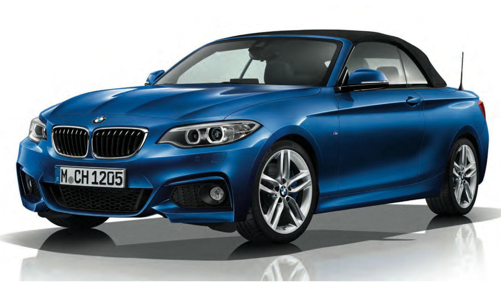 2015 BMW 2-Series Convertible equipped with M Sport package