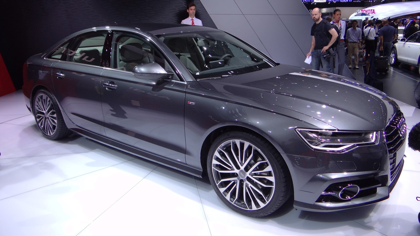 2016 Audi A6 (European spec), 2014 Paris Auto Show