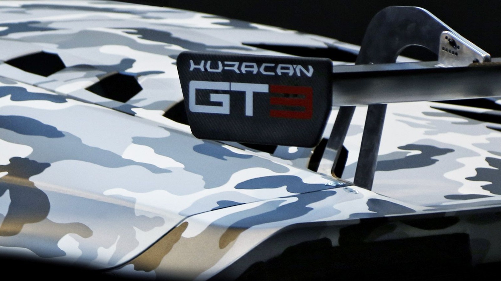 Teaser for 2015 Lamborghini Huracán GT3 race car