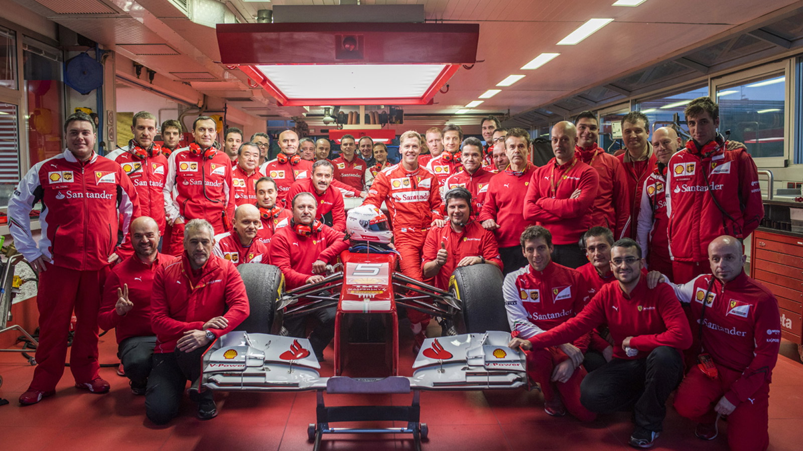 Sebastian Vettel’s first days at Ferrari