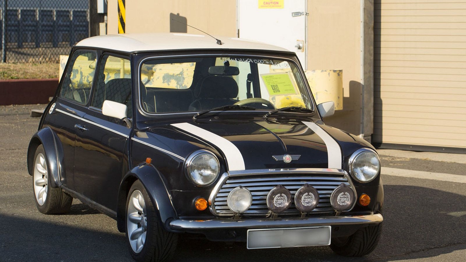 Classic Mini crushed by U.S. Customs as part of Operation Atlantic