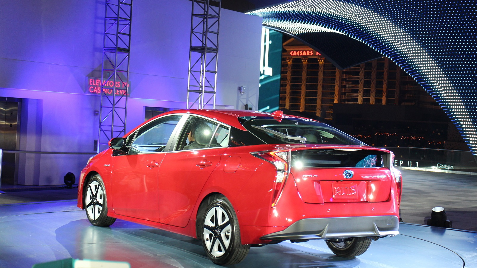 2016 Toyota Prius, global launch, Las Vegas, Sept 2016