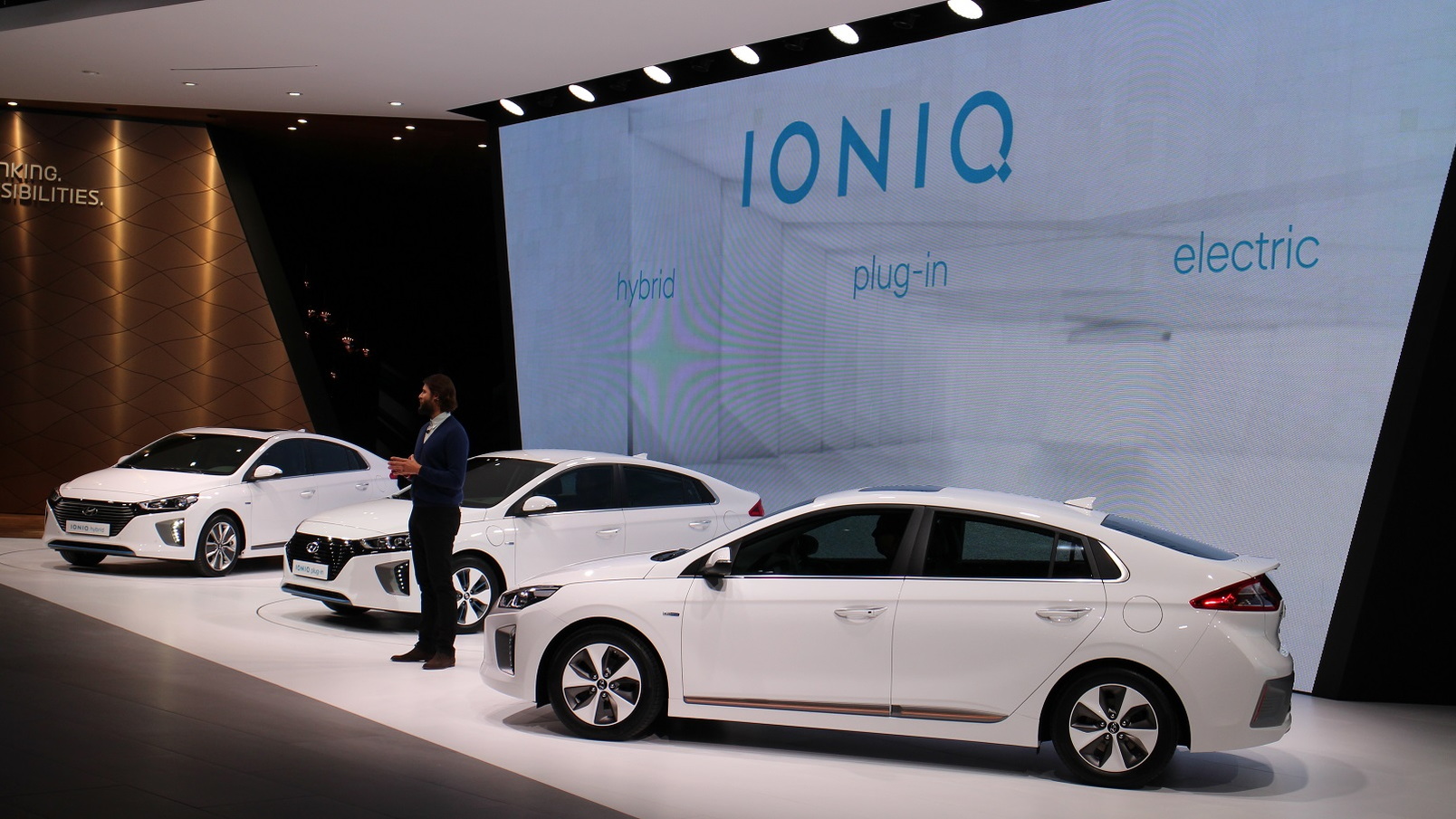 2017 Hyundai Ioniq (European spec), 2016 Geneva Motor Show