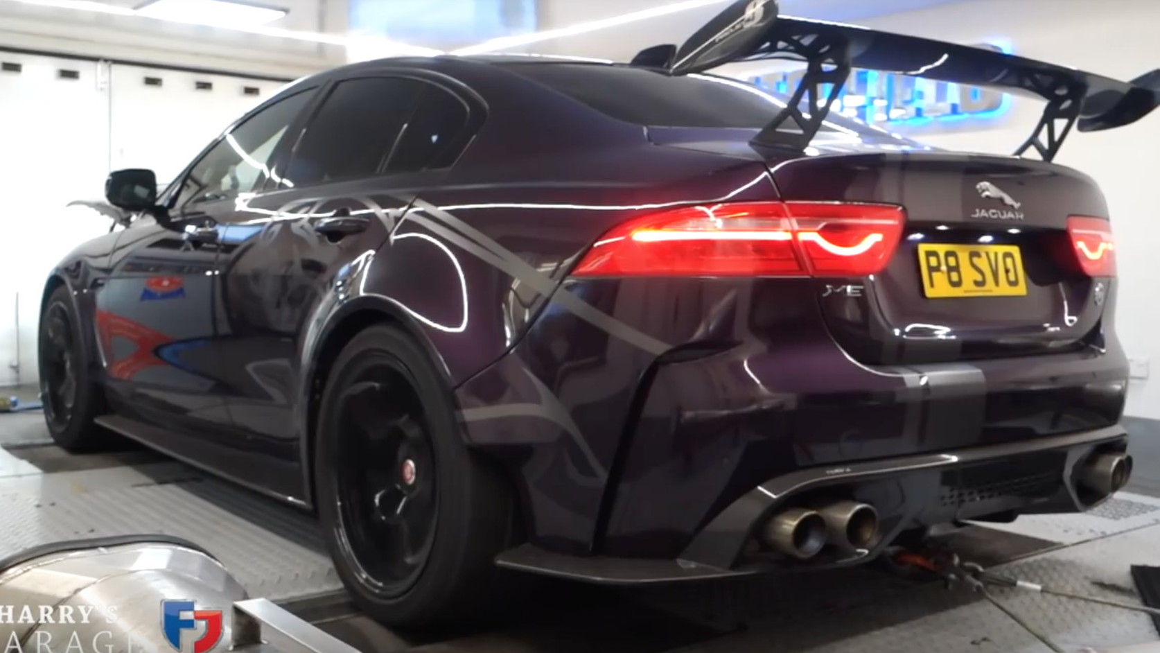 Jaguar Xe Sv Project 8 Reveals Its Full Fury On The Dyno