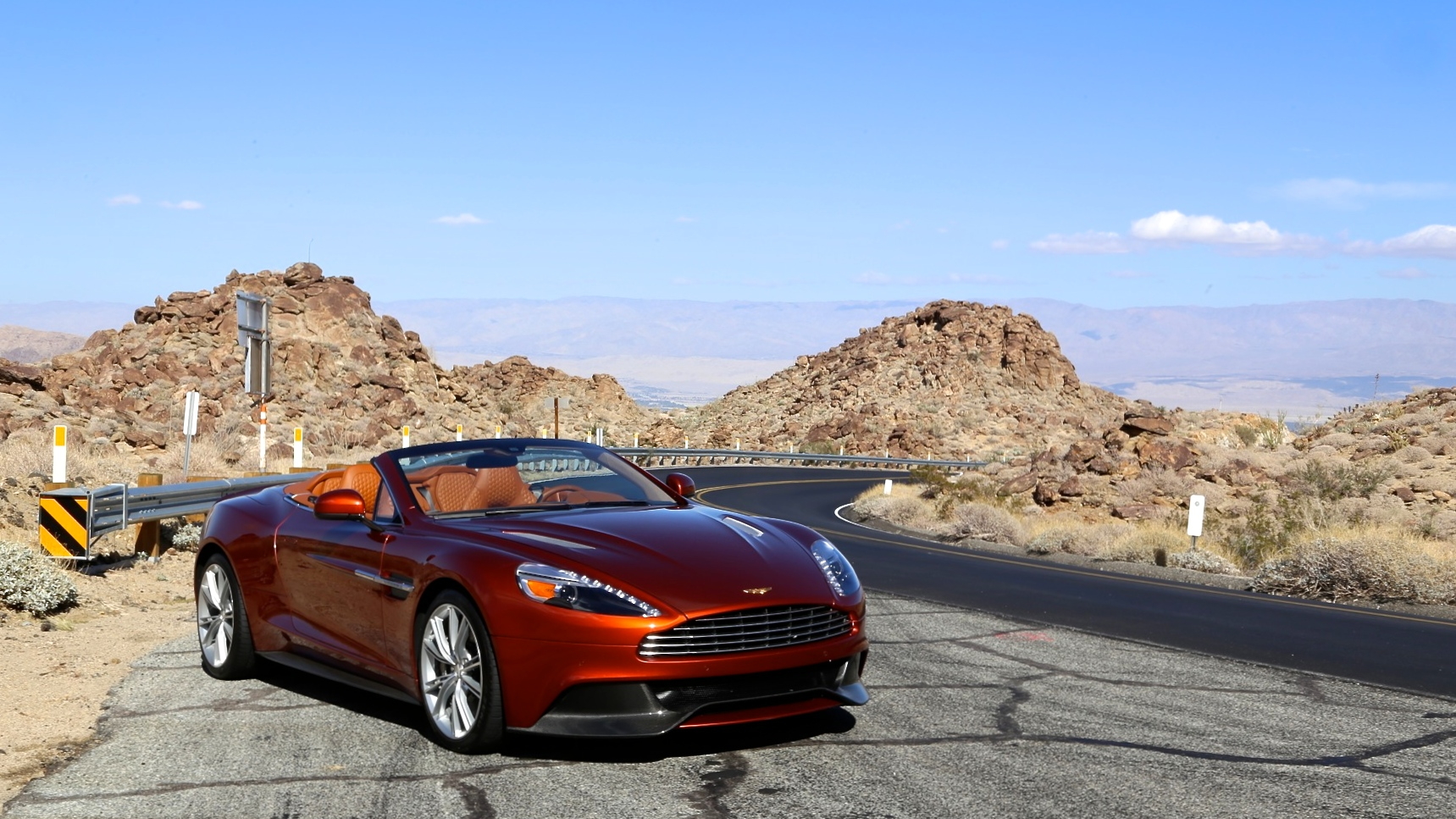 2014 Aston Martin Vanquish Volante  first drive, Palm Springs