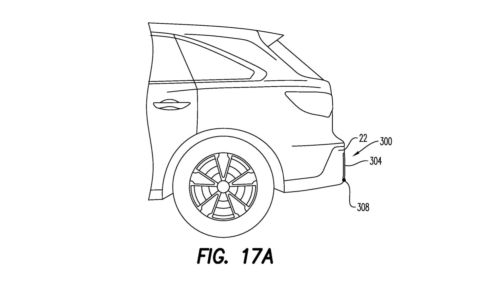 Honda active rear diffuser patent image