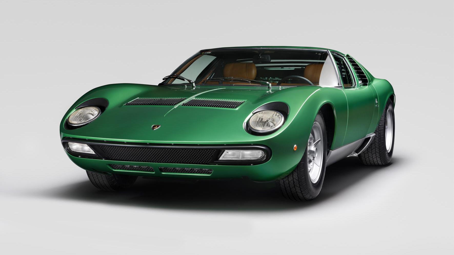 1971 Lamborghini Miura SV pre-production restored by Polo Storico
