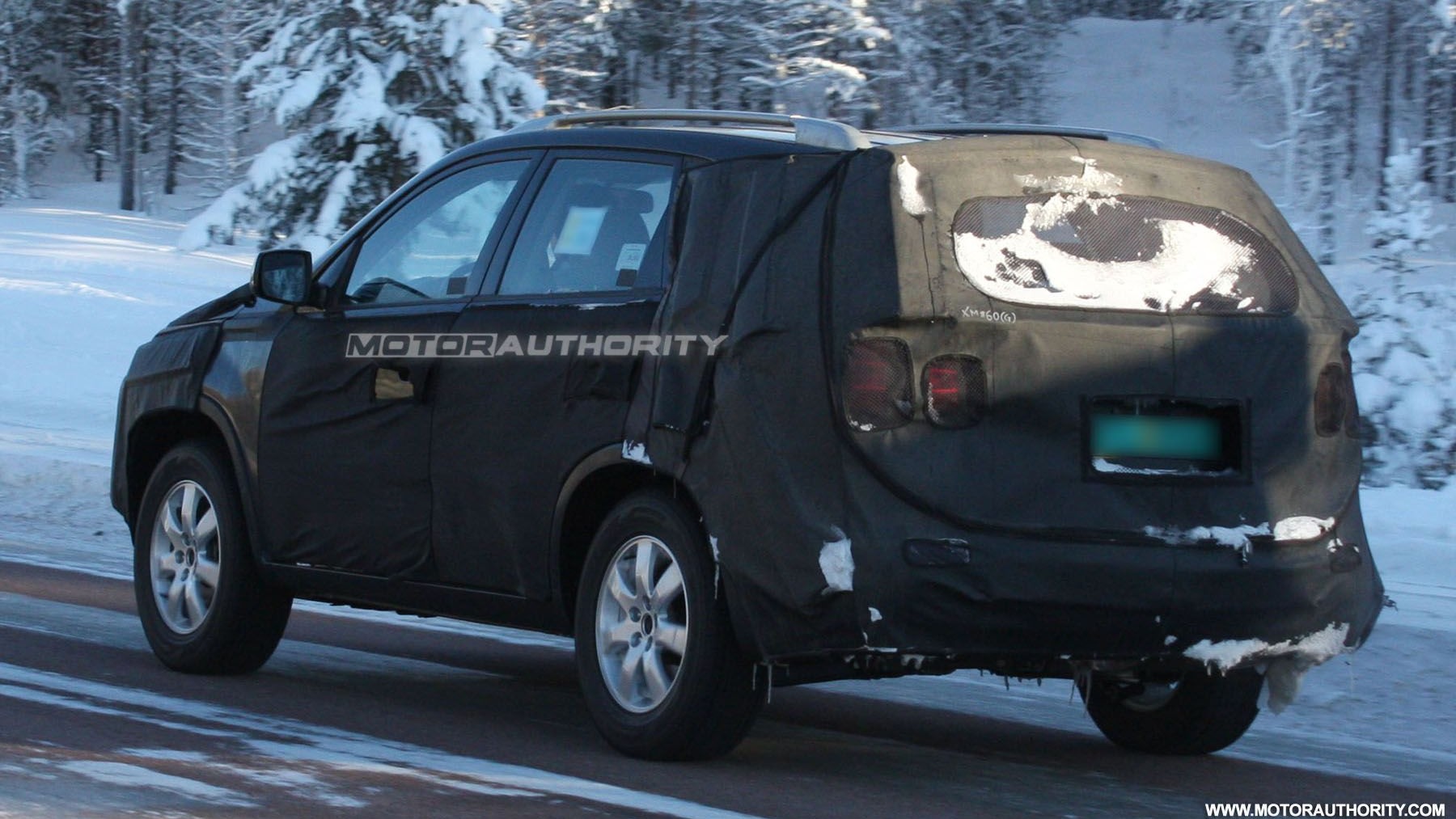 Spy Shots Kia Sorento Interior Revealed
