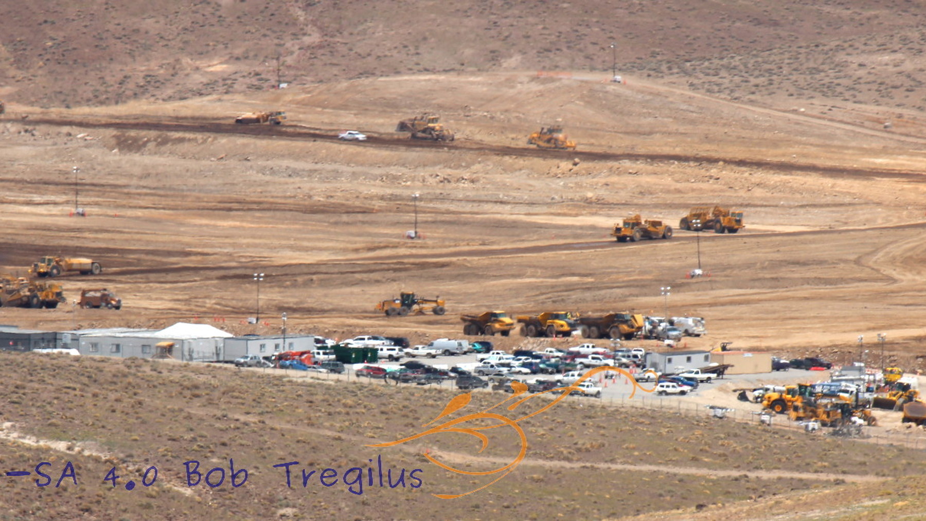 Project Tiger site at USA Parkway Business Park, Reno--for Tesla gigafactory? [photo: Bob Tregilus]