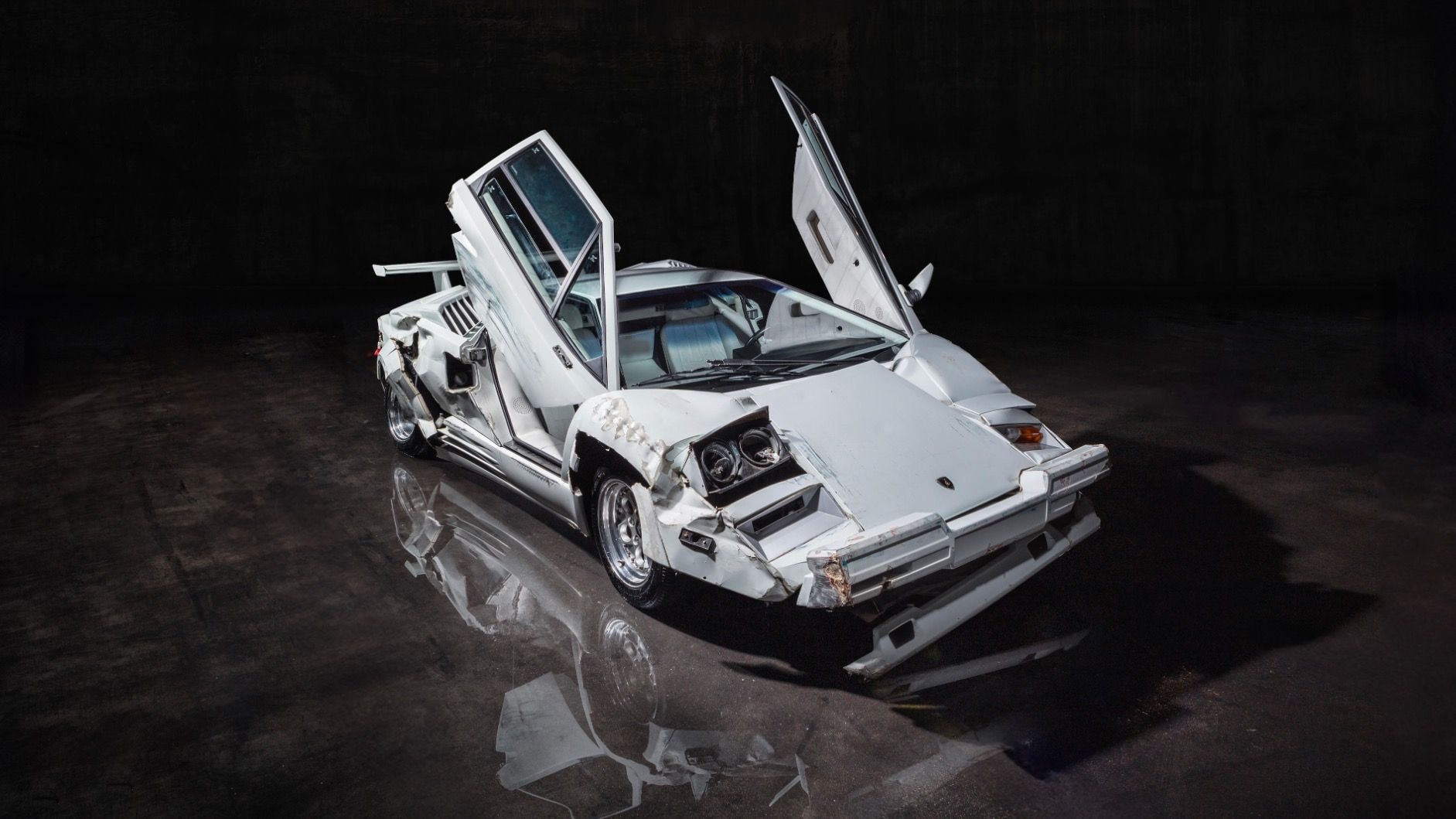 1989 Lamborghini Countach from "The Wolf of Wall Street" (photo via Bonhams)