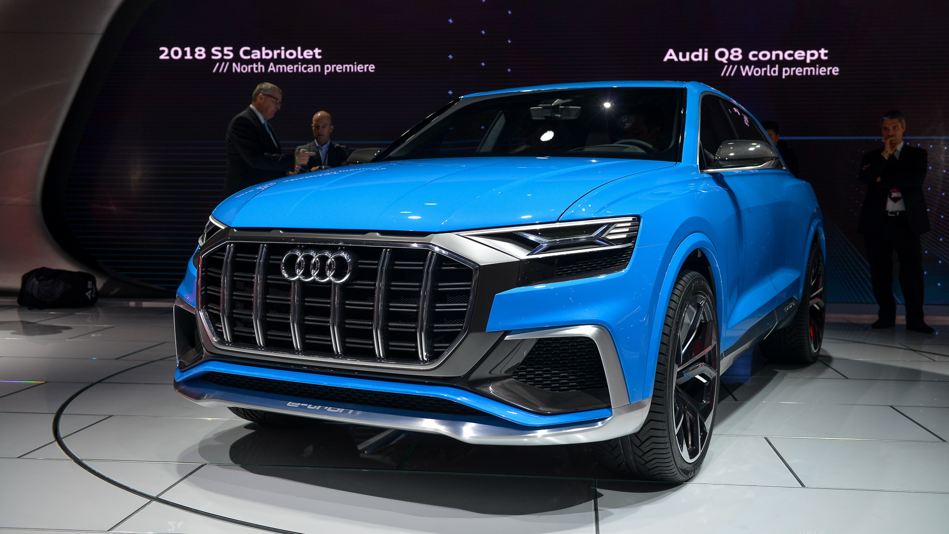 Audi Q8 concept, 2017 Detroit auto show