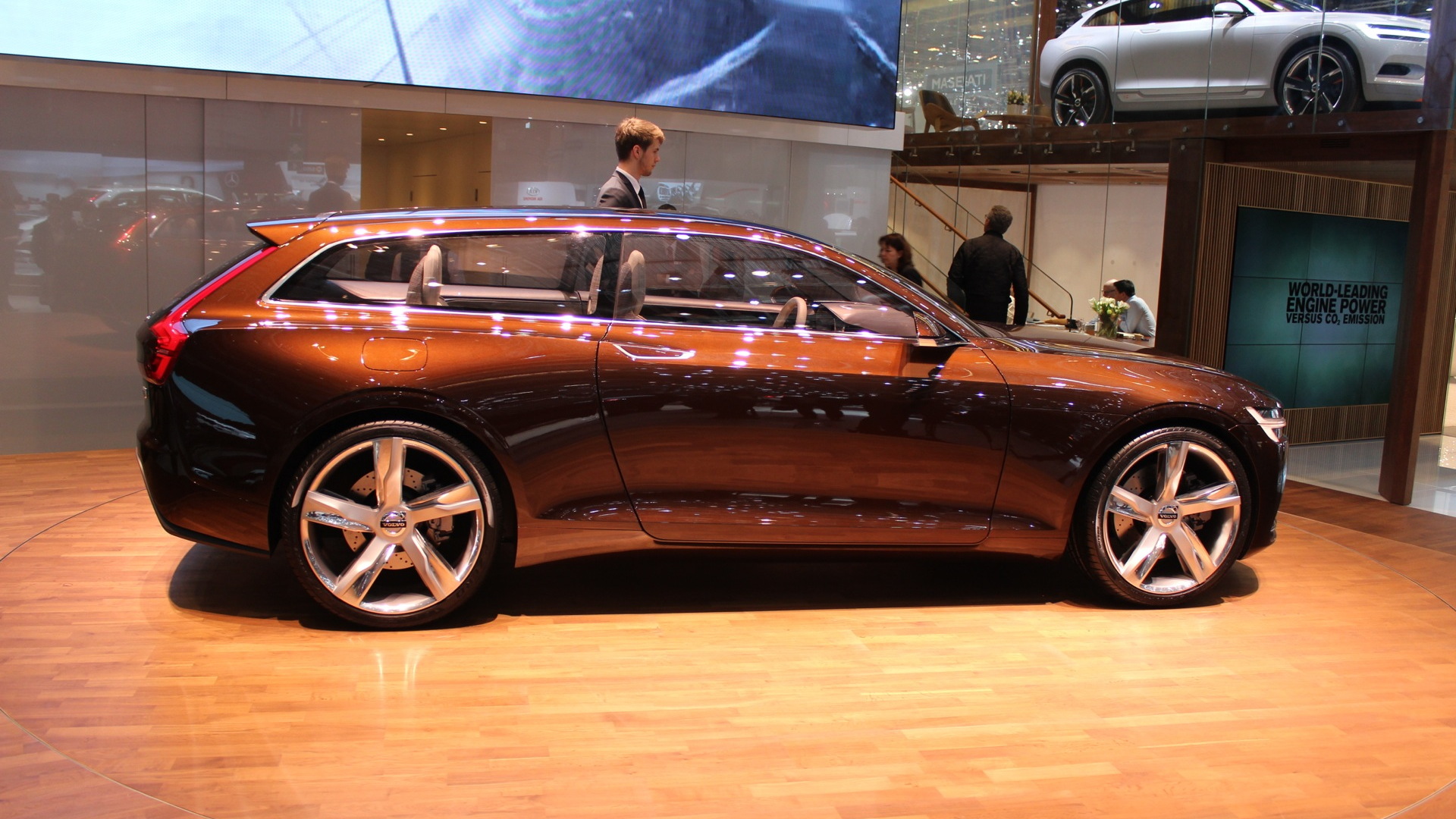 Volvo Concept Estate  -  2014 Geneva Auto Show live photos