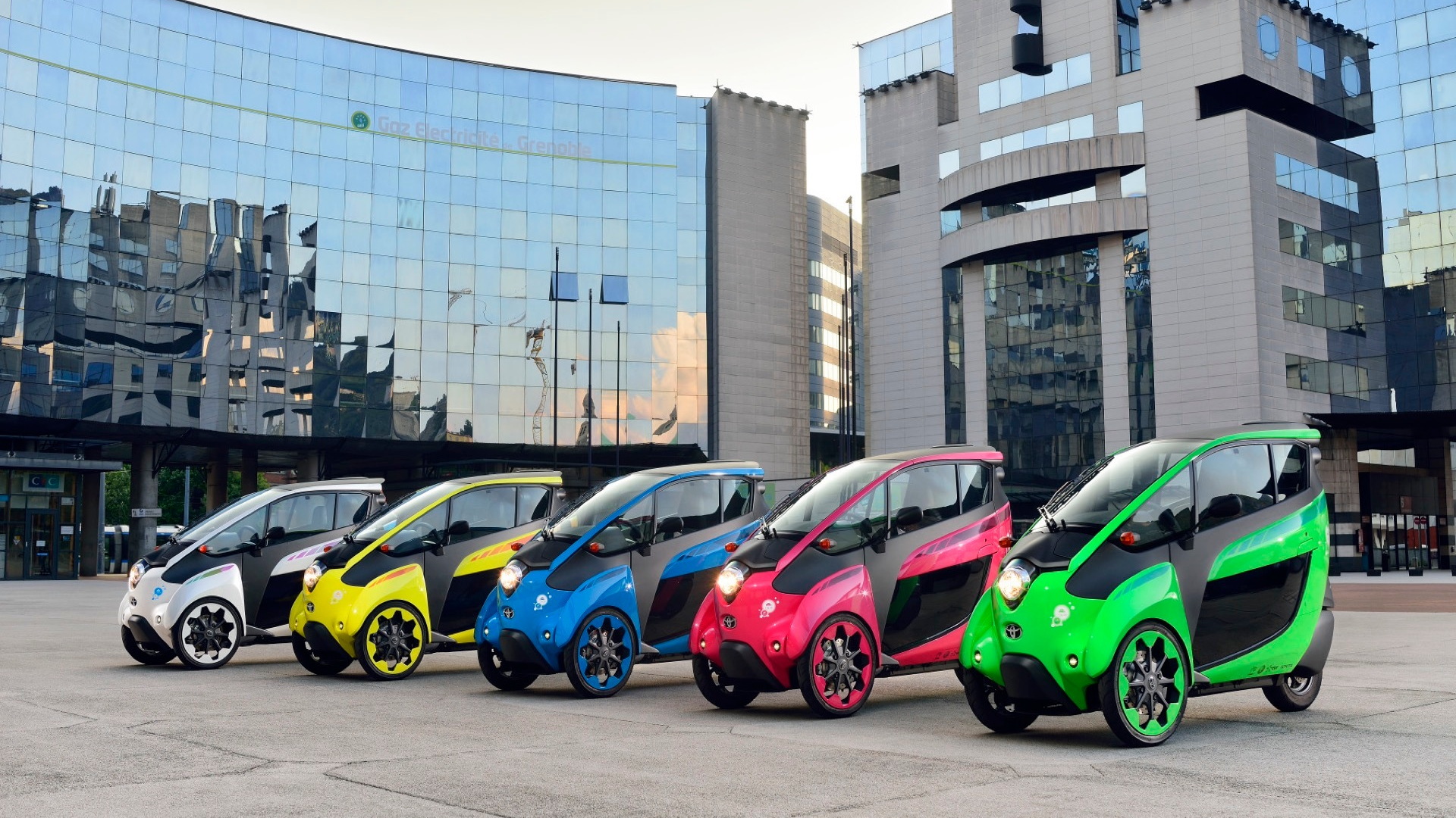 Toyota i-Road electric urban mobility vehicle