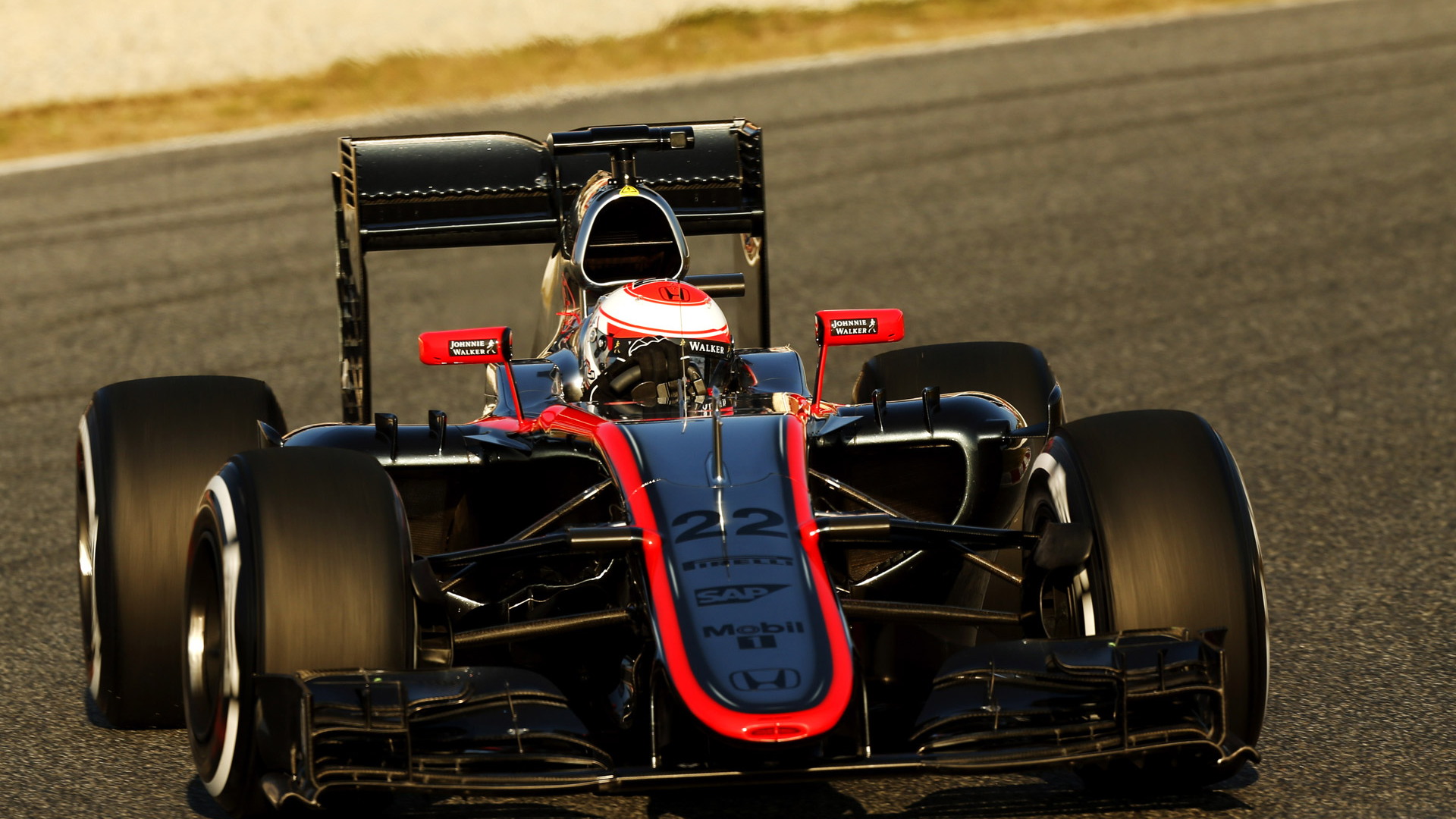 McLaren during pre-season testing for the 2015 Formula One World Championship