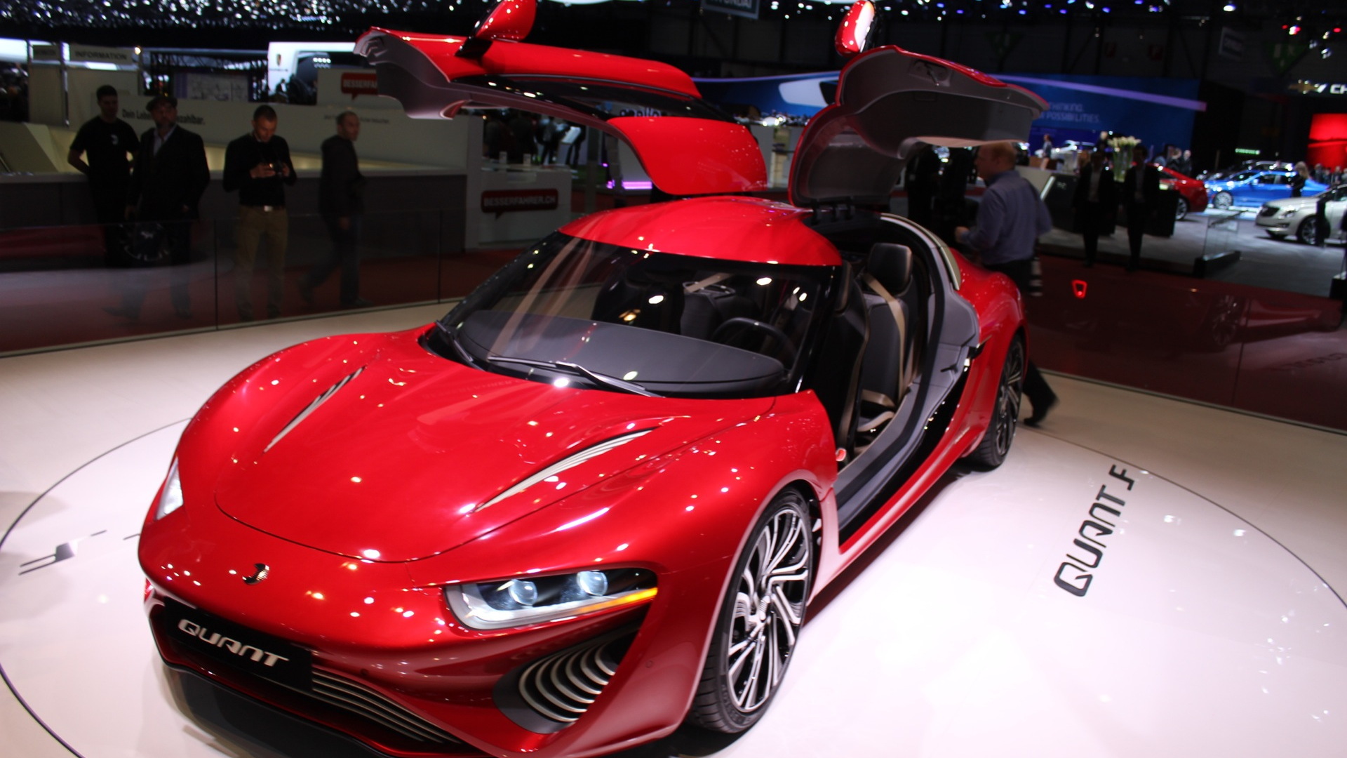 nanoFLOWCELL Quant F prototype, 2015 Geneva Motor Show
