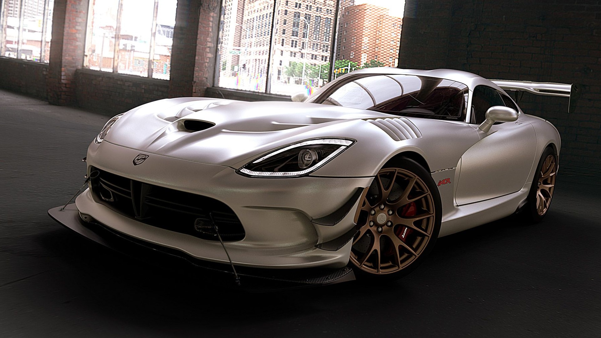 2016 Dodge Viper ACR with new matte exterior finish