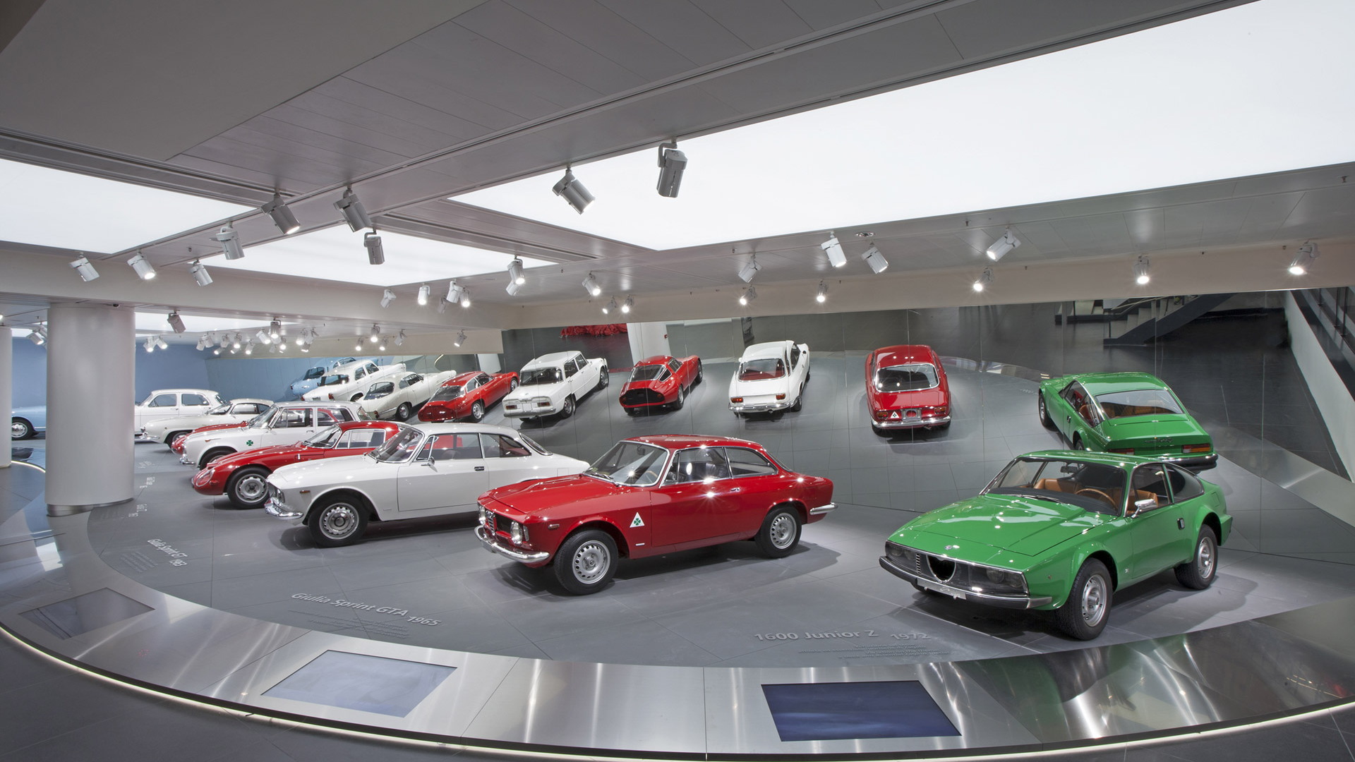 Official Alfa Romeo Museum in Milan, Italy
