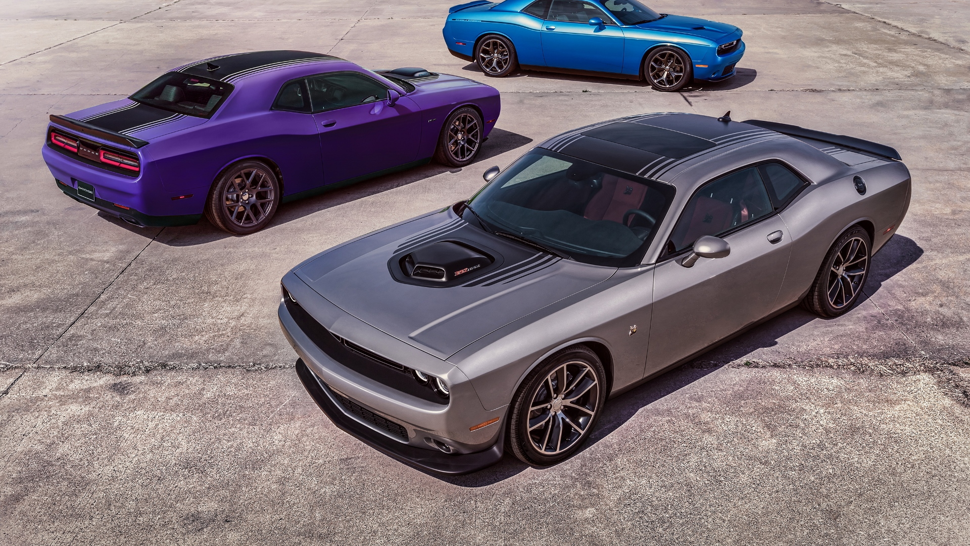 2016 Dodge Charger and Challenger Plum Crazy