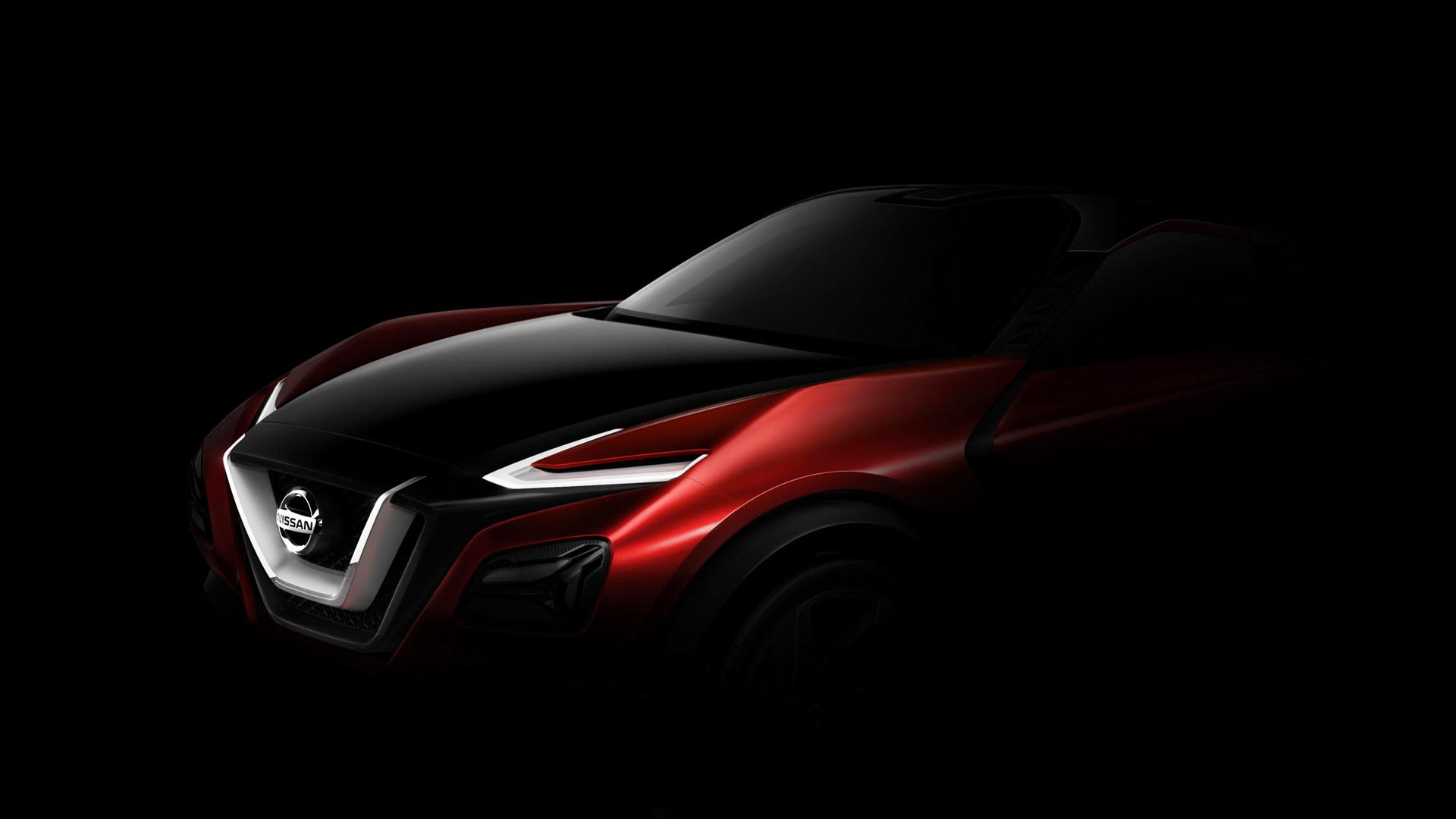 Teaser for Nissan Gripz concept debuting at 2015 Frankfurt Auto Show