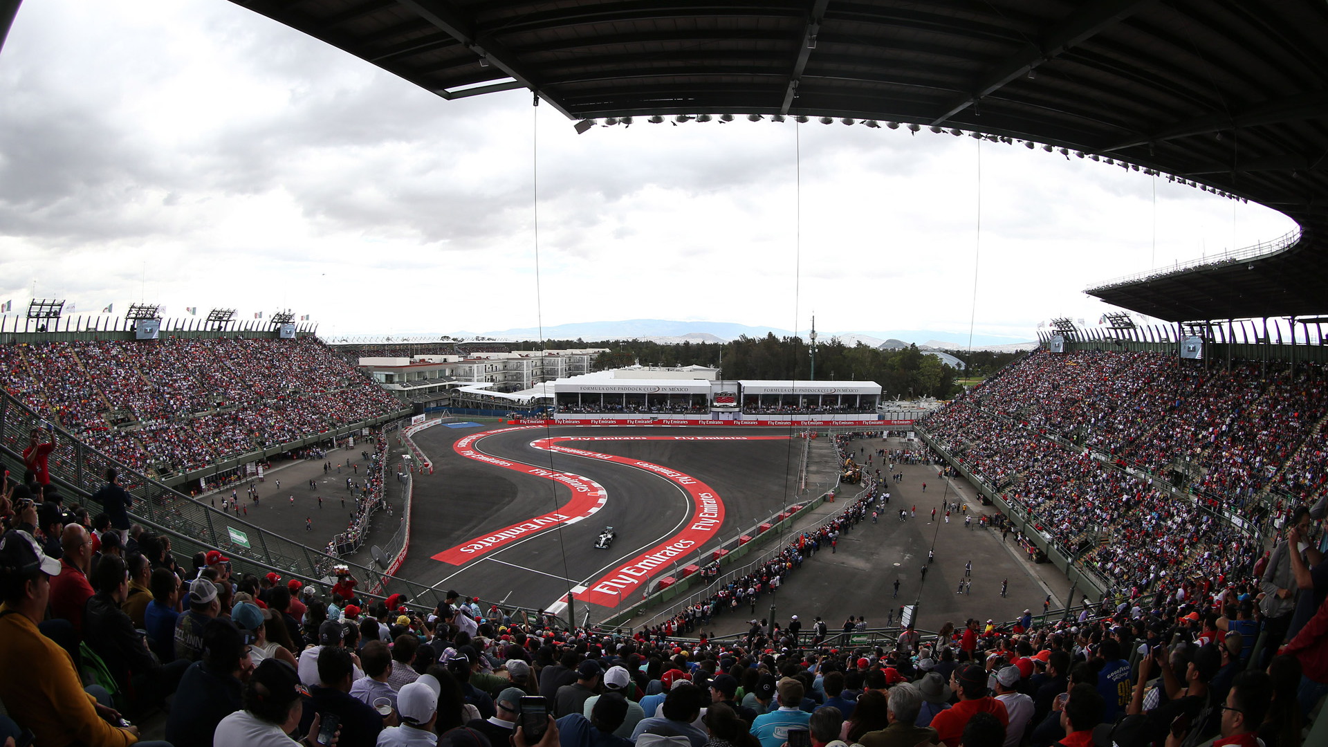 Autódromo Hermanos Rodríguez, home of the Formula 1 Mexican Grand Prix