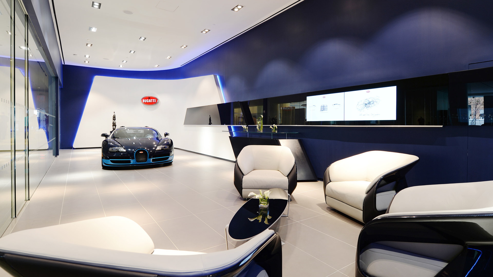 Bugatti showroom in New York City