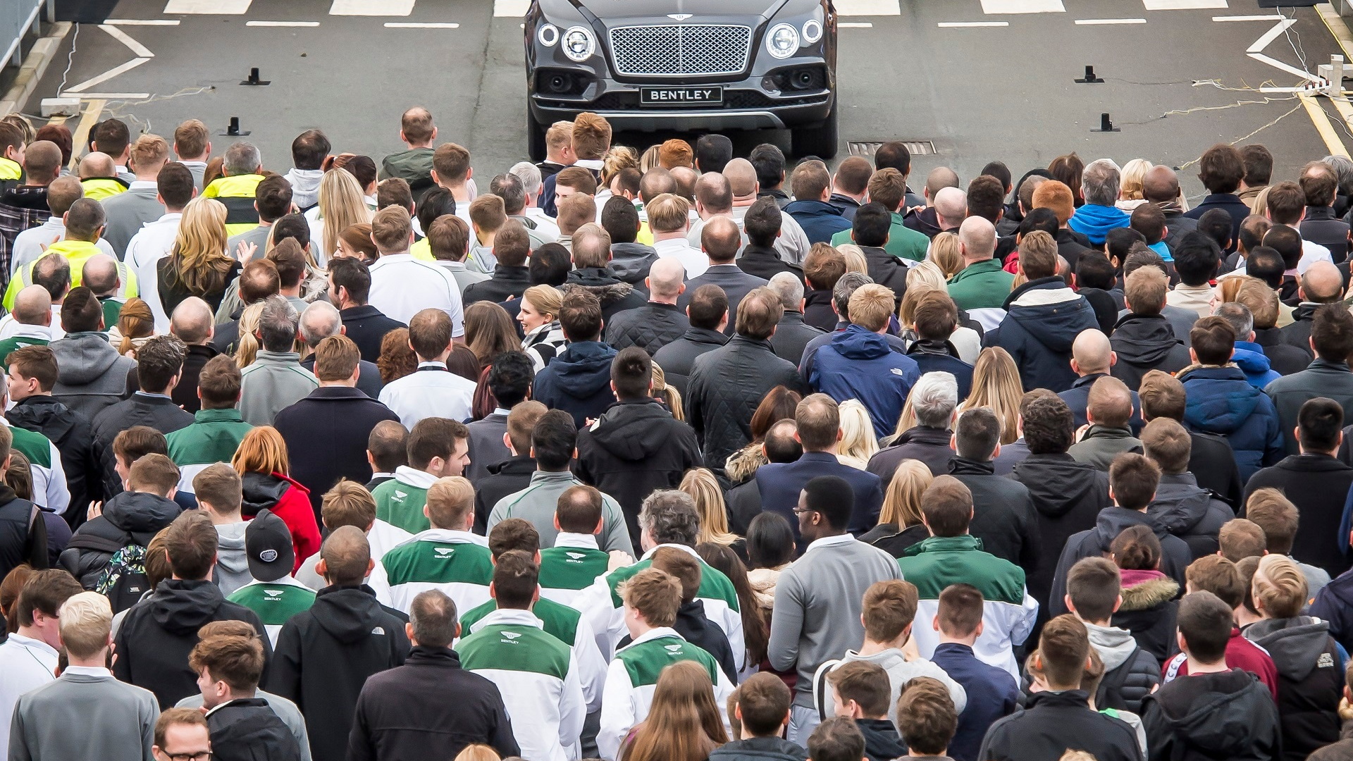 First Bentley Bentayga rolls off Crewe assembly line